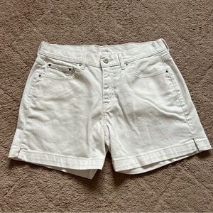 Levi’s White 515 High Waist Denim Shorts Women’s Size 10